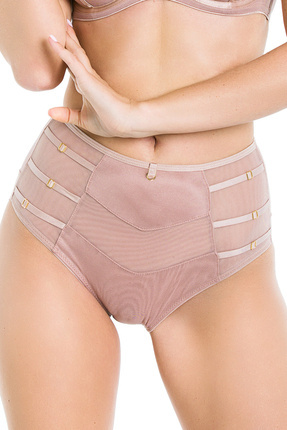 19064 Naked Figi damskie wysokie Mediolano beżowy