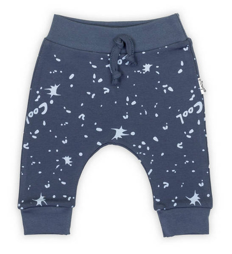 185016 Spodnie niemowlęce "Maks" Nicol - granat