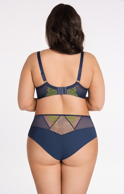 Gorsenia K 799 Arianna Figi damskie - granatowy 