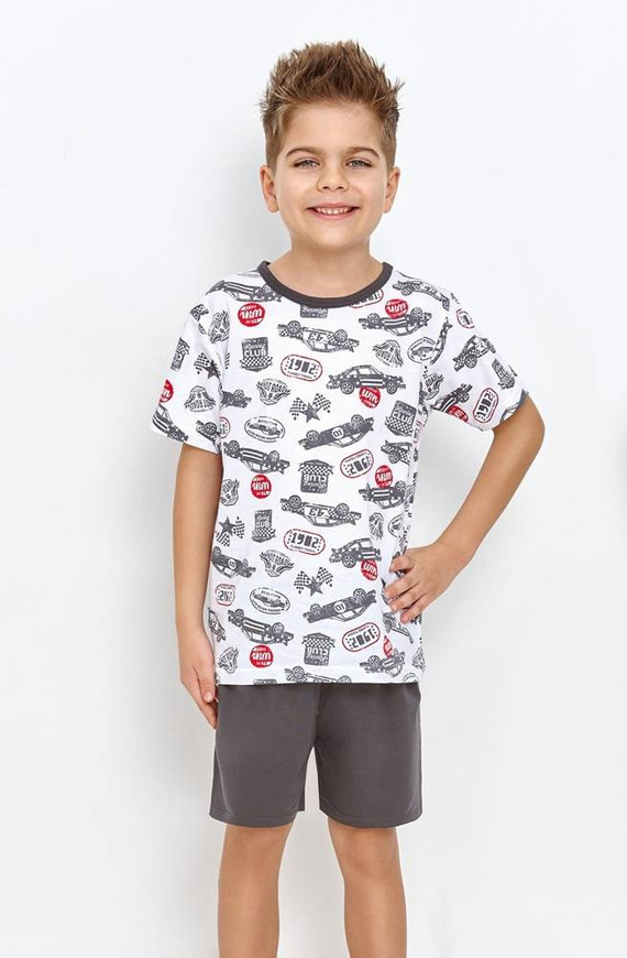 2945/2946/2951 William piżama chłopięca Taro biały