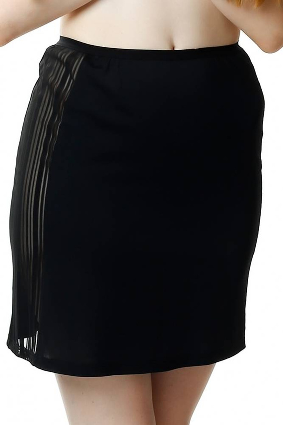 6435 Donna półhalka damska Mewa czarny