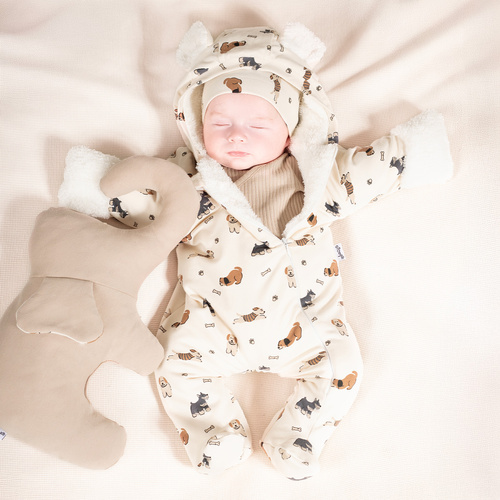 215270 Eddy Pajac dresowy z luną Nicol