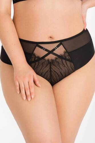 Gorsenia K818 Inessa Figi damskie - czarny