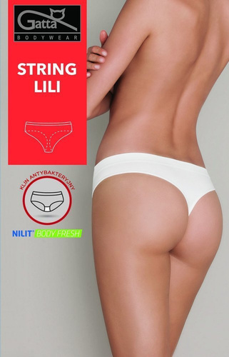 Lili Stringi GATTA white/biały