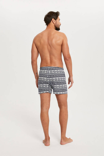 Arktyka bokserki męskie Italian Fashion - druk/granat