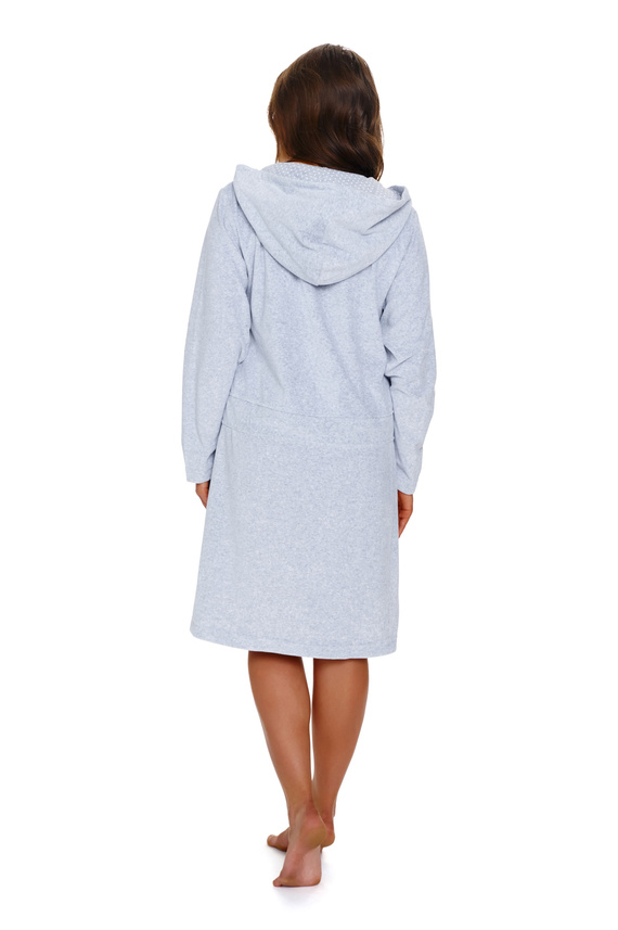 1008 Szlafrok damski Doctor Nap - grey melange