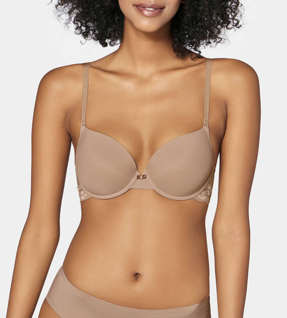 Lovely Micro WHUM Biustonosz push up Triumph biały 