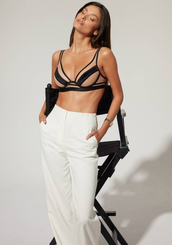 SC-932 Lou Biustonosz miękki Kinga skin/beżowy