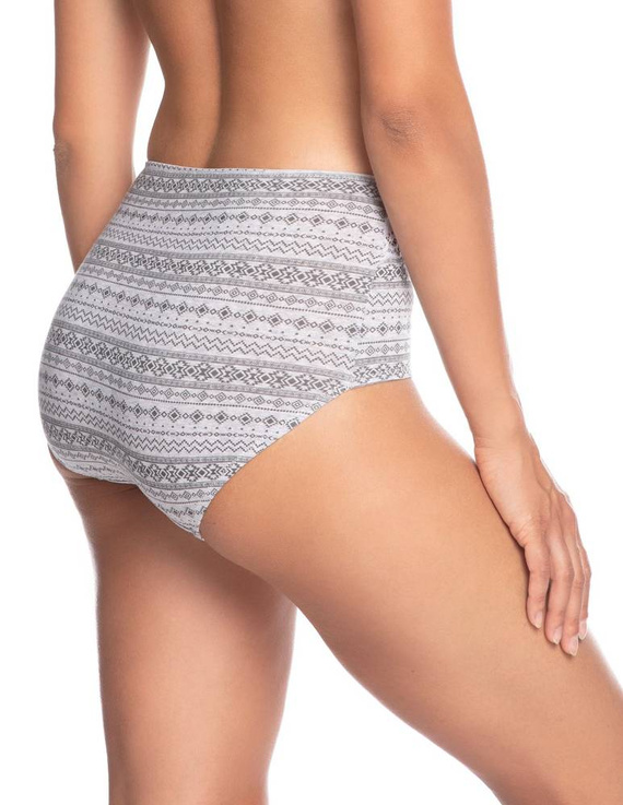 L-1436 MX A'2 Figi Damskie Lama  szary