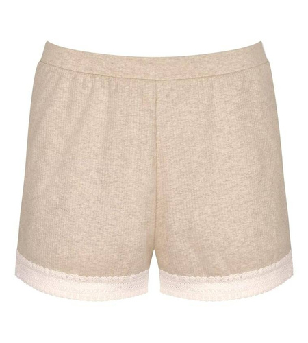 GO Ribbed Short krótkie spodenki piżamowe Sloggi - Grey Combination