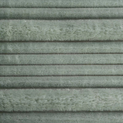 Koc narzuta Nina 220x200 flano 3D miękki Eurofirany 300 GSM szałwiowy