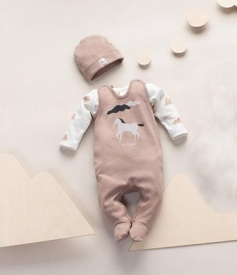 "Dreamer" Śpiochy niemowlęce Pinokio - beż