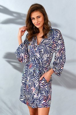 9993 Szlafrok Doctor Nap - zebra colour