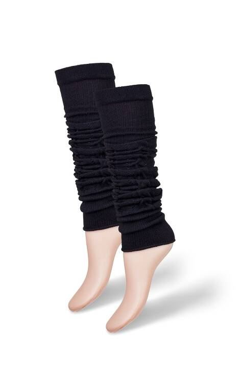 0705-001 Getry ażurowe Milena- czarny