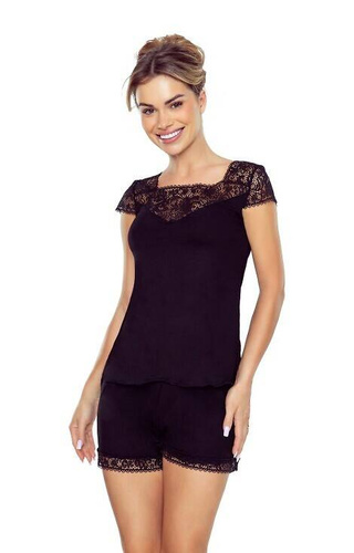 Gerda Piżama Damska First Lady Eldar - czarny