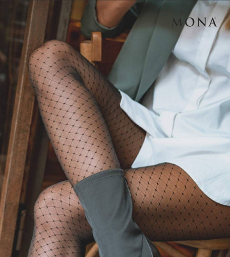 Allure Rajstopy damskie Mona 20 den - nero