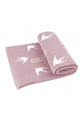 2108 Kocyk bambusowy Swallow Doctor Nap - rose