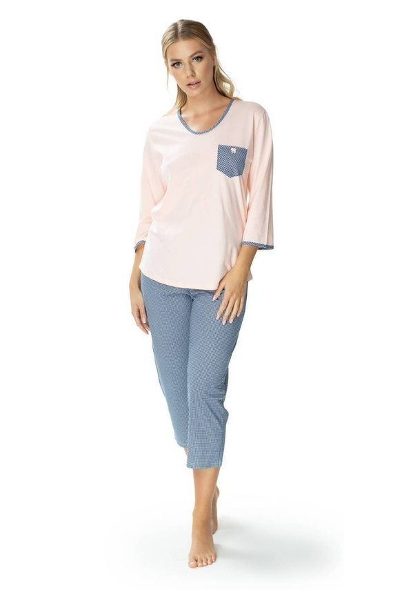 6303 Fibi Piżama damska Mewa łososiowa