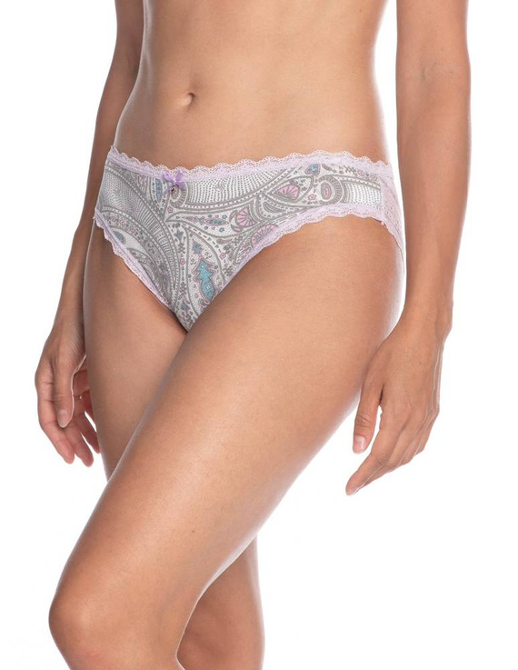 L-1409 MB A'2 Figi Damskie Lama wrzosowy szary