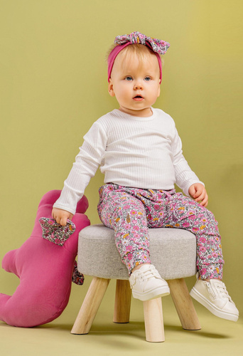 193097 Lea Body z długim rękawem Nicol -- kremowy