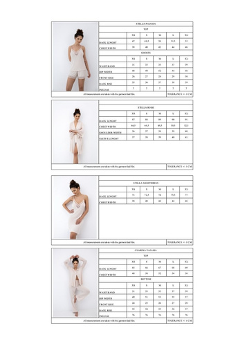 Szlafrok damski Sensis Stella beżowy – krótki modalowy z koronką