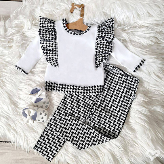 198139 Viki Bluzka bawełniana z długim rękawem Nicol