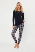 piżama damska granatowa