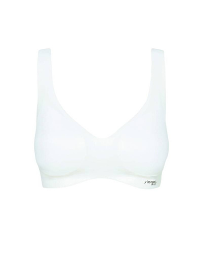 10186738 Bralette Zero feel Biustonosz push-up Sloggi - silk white