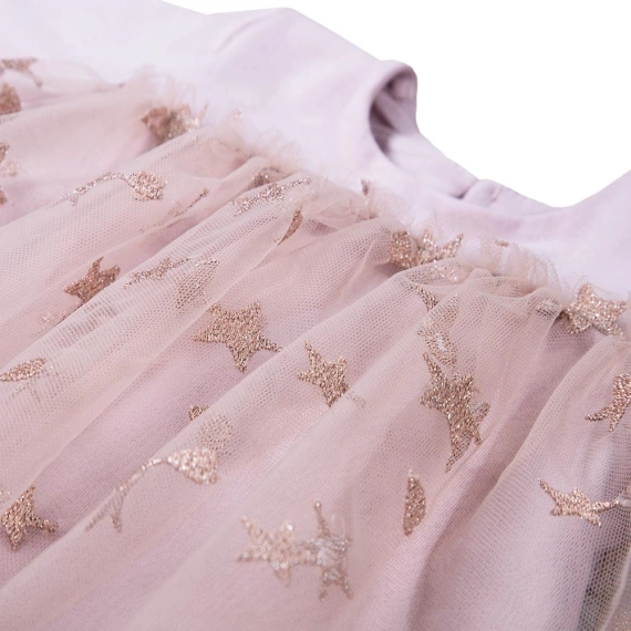 "CEREMONY" Sukienka tiulowa w gwiazki Ewa Klucze - róż 