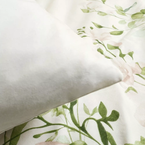 Pościel flanelowa Darymex 31525/1 kwiaty bawełna 160 g/m² ciepła