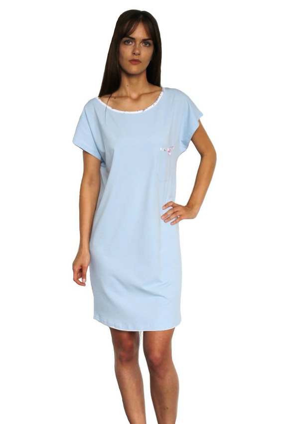 433 Maribell Koszula nocna Forex - niebieski