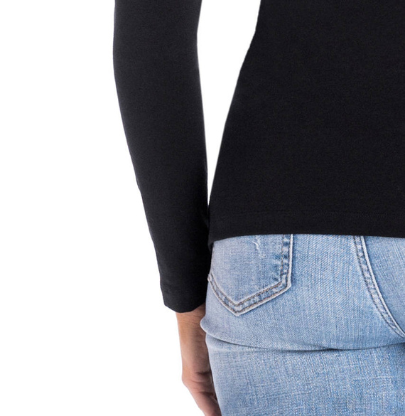 209103 Karo Bluzka damska Teyli - czarny