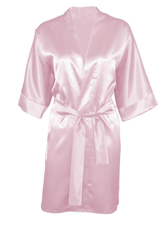 Podomka 90 Szlafrok Damski Dkaren - jasny róż 