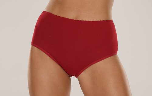 018 Sara Figi wysokie De lafense - bordowy