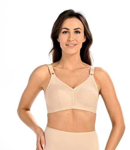 405 Federica Biustonosz miękki bez fiszbin Teyli - beżowy