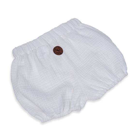 Białe Bloomersy Makaszka