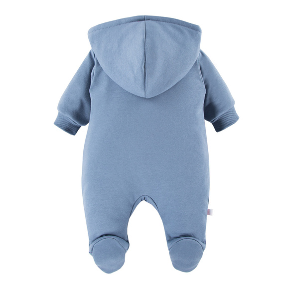 Jump Pajac dresowy z kapturem Eevi - niebieski