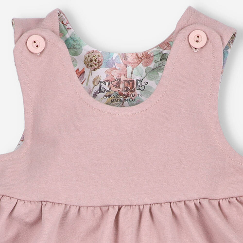 Magic Flowers Sukienka z bawełny organicznej Nini 