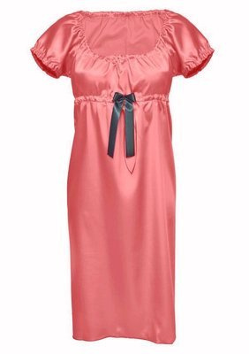 Anabel Halka satynowa koszulka damska DKaren - Puder