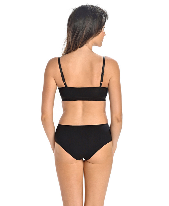 2717 Bianca braletka biustonosz miękki bez fiszbin Teyli - czarny