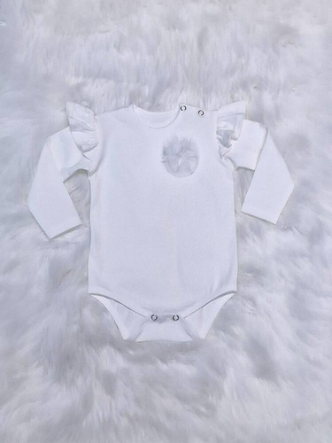 Rozalia Body z długim rękawem Bambarillo ecru