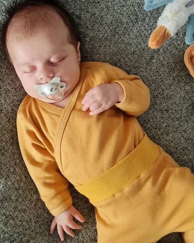 1619M Universal 4-częściowa Marija - musztardowy