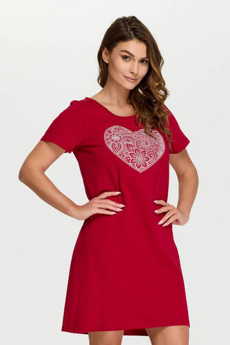 11 Koszula damska Senizo bordowy