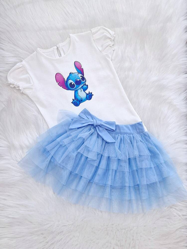 Stworek Koszulka dziecięca krótki rękaw Bambarillo ecru