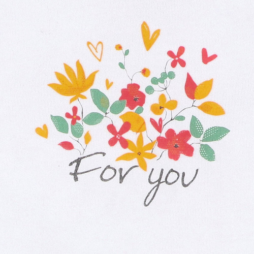 Bicycle T-shirt niemowlęcy z bawełny organicznej Nini biały