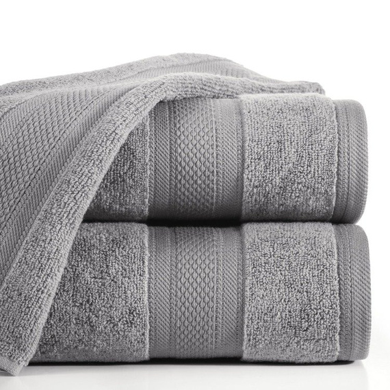 Ręcznik żakardowy "MODERN" Eurofirany brązowy