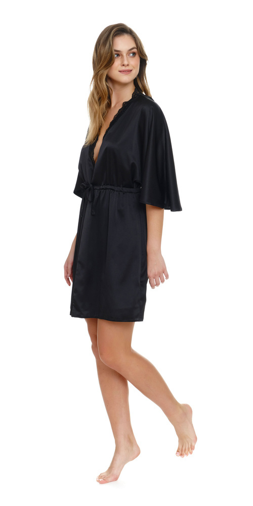 5102 Szlafrok Doctor Nap - black