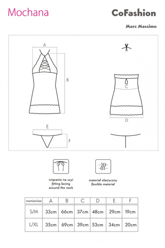 Mochana CF 90475 Komplet damski CoFashion Marc Massimo