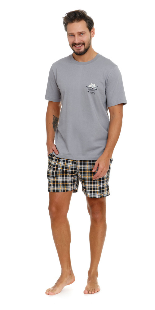 5153 Piżama Męska Doctor Nap - grey