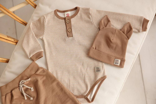 03244DRP "Giraffe" Body polo z długim rękawem Makoma